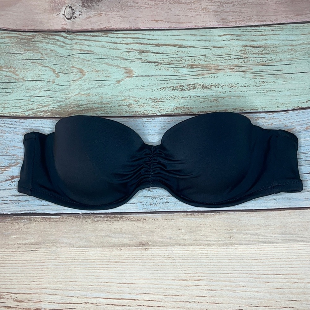 VS Black Bandeau Bikini Top
